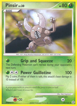 Pinsir Lv.30 - Secret Wonders (Uncommon) [SW-59]