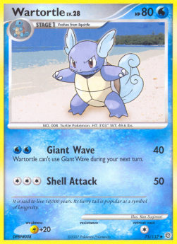 Wartortle Lv.28 - Secret Wonders (Uncommon) [SW-75]