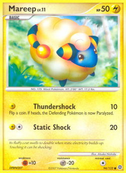Mareep Lv.11 - Secret Wonders (Common) [SW-94]