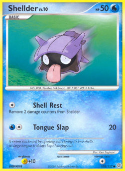 Shellder Lv.10 - Secret Wonders (Common) [SW-105]
