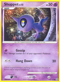 Shuppet Lv.13 - Secret Wonders (Common) [SW-110]