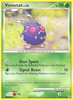 Venonat Lv.25 - Secret Wonders (Common) [SW-116]