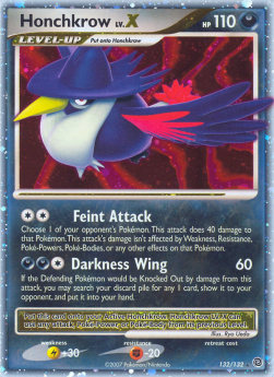 Honchkrow LV.X - Secret Wonders (Ultra Rare) [SW-132]