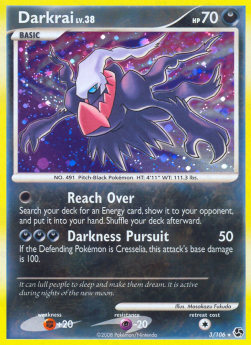 Darkrai Lv.38 - Great Encounters (Holo Rare) [GE-3]