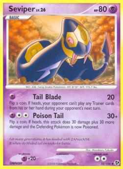 Seviper Lv.26 - Great Encounters (Uncommon) [GE-52]