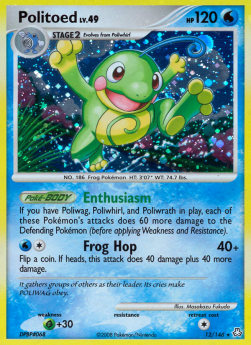 Politoed Lv.49 - Legends Awakened (Holo Rare) [LA-12]