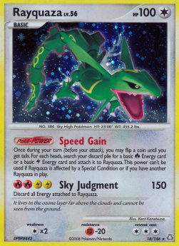 Rayquaza Lv.56 - Legends Awakened (Holo Rare) [LA-14]