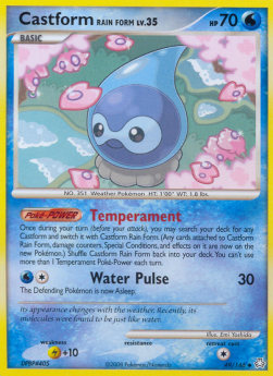 Castform Rain Form Lv.35 - Legends Awakened (Uncommon) [LA-49]