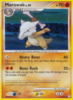 Marowak Lv.30 - Legends Awakened (Uncommon) [LA-63]