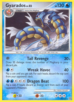 Gyarados Lv.52 - Stormfront (Rare) [STF-19]