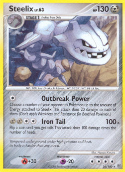 Steelix Lv.63 - Stormfront (Rare) [STF-28]