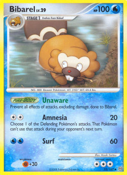 Bibarel Lv.29 - Stormfront (Uncommon) [STF-32]