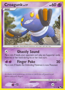 Croagunk Lv.17 - POP Series 8 (Common) [POP8-13]