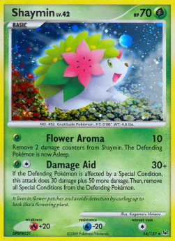 Shaymin Lv.42 - Platinum (Holo Rare) [PL-14]