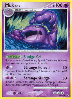 Muk Lv.49 - Platinum (Uncommon) [PL-57]