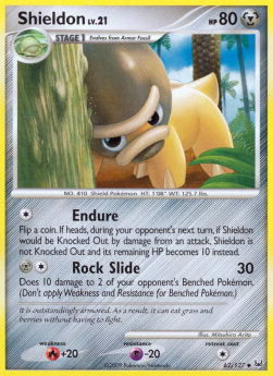 Shieldon Lv.21 - Platinum (Uncommon) [PL-62]