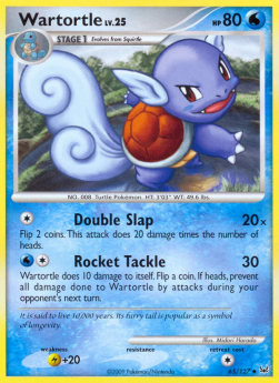 Wartortle Lv.25 - Platinum (Uncommon) [PL-65]