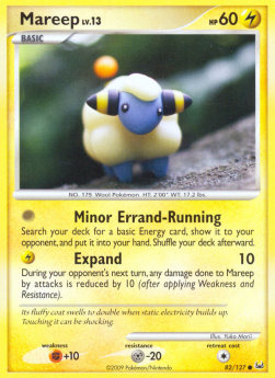 Mareep Lv.13 - Platinum (Common) [PL-82]