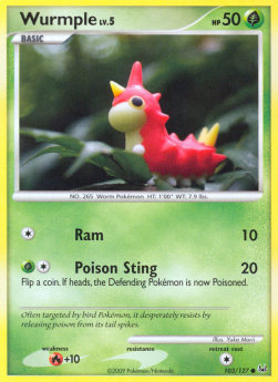 Wurmple Lv.5 - Platinum (Common) [PL-103]