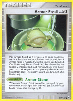 Armor Fossil - Platinum (Common) [PL-119]