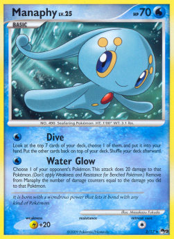 Manaphy Lv.25 - POP Series 9 (Rare) [POP9-2]