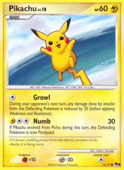 Pikachu Lv.18 - POP Series 9 (Common) [POP9-15]