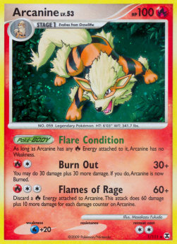 Arcanine Lv.53 - Rising Rivals (Holo Rare) [RR-1]