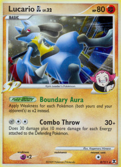 Lucario  Lv.32 - Rising Rivals (Holo Rare) [RR-8]