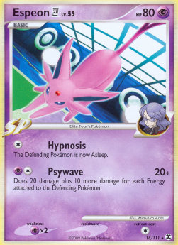 Espeon  Lv.55 - Rising Rivals (Rare) [RR-18]