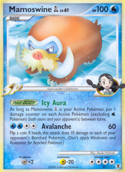 Mamoswine  Lv.61 - Rising Rivals (Rare) [RR-27]