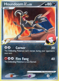 Houndoom  Lv.52 - Rising Rivals (Common) [RR-65]