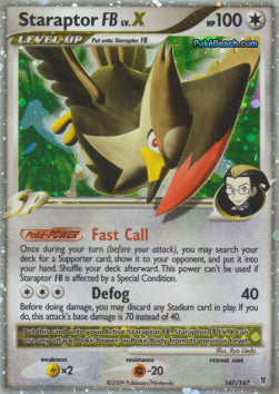 Staraptor  LV.X - Supreme Victors (Ultra Rare) [SV-147]