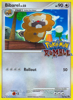 Bibarel Lv.22 - Pokémon Rumble (Fixed) [RM-16]