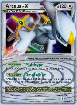 Arceus LV.X - Arceus (Ultra Rare) [AR-94]