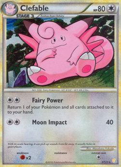Clefable - HeartGold & SoulSilver (Holo Rare) [HS-3]