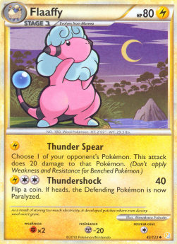 Flaaffy - HeartGold & SoulSilver (Uncommon) [HS-42]