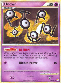 Unown - HeartGold & SoulSilver (Uncommon) [HS-54]