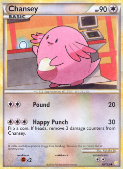 Chansey - HeartGold & SoulSilver (Common) [HS-58]