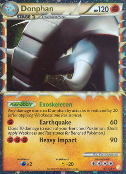 Donphan - HeartGold & SoulSilver (Ultra Rare) [HS-107]
