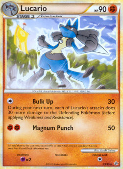Lucario - Unleashed (Rare) [UL-19]