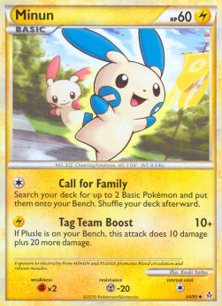 Minun - Unleashed (Uncommon) [UL-34]