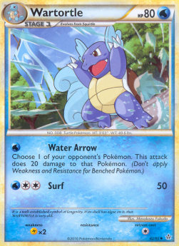 Wartortle - Unleashed (Uncommon) [UL-42]