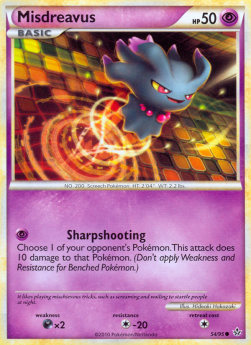 Misdreavus - Unleashed (Common) [UL-54]