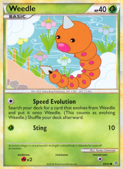 Weedle - Unleashed (Common) [UL-69]