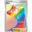 (279/264) Sidney - Rainbow Enkeltkort Fusion Strike 