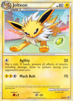 Jolteon - Undaunted (Uncommon) [UD-28]
