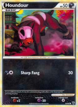 Houndour - Undaunted (Common) [UD-53]