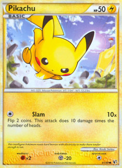 Pikachu - Undaunted (Common) [UD-61]