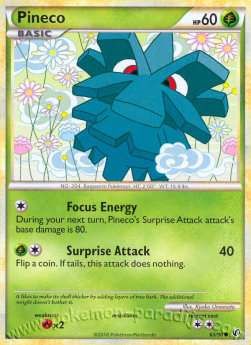 Pineco - Undaunted (Common) [UD-63]