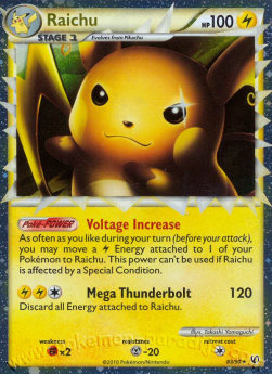 Raichu - Undaunted (Ultra Rare) [UD-83]